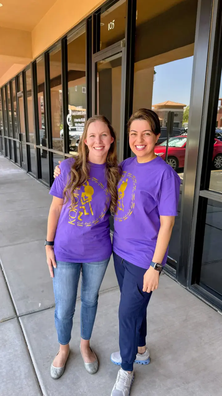 Dr. Kaur and Dr. Thompson at Kokopelli Dentistry